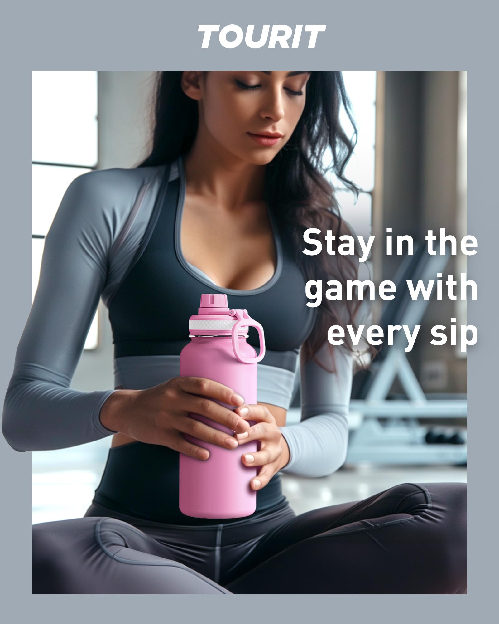 TOURIT ideal for gym, hiking, or commuting on busy days.