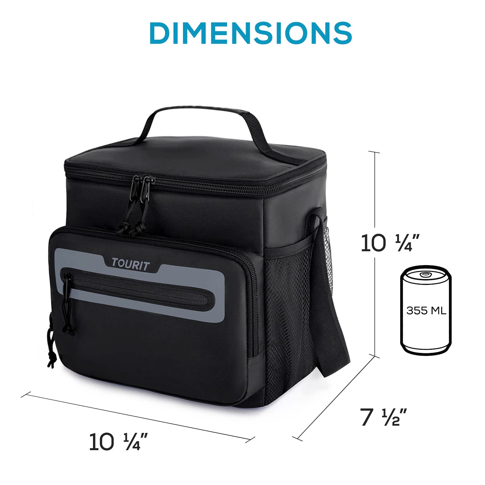 Exterior features water-resistant fabric for easy cleaning after trips.