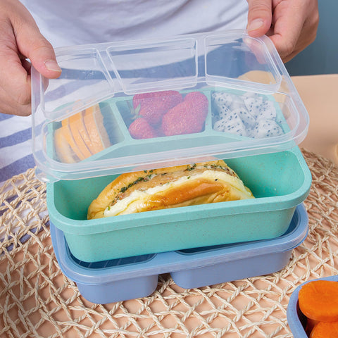 TOUWMX Microwave-safe lunchbox, convenient heat-and-eat option.