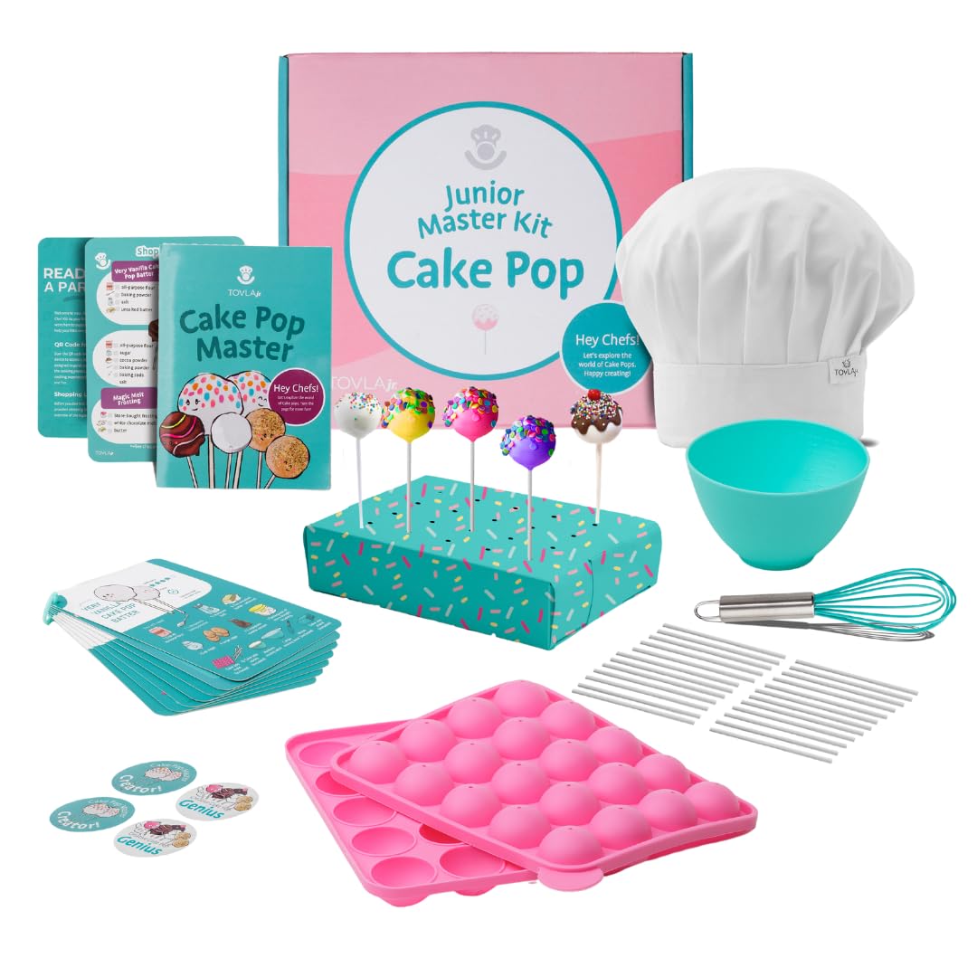 Tovla Jr. cake pop molds: kid-sized baking fun and learning