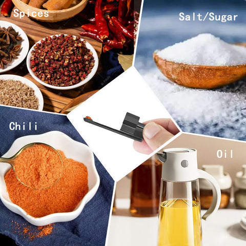 Tovyzalg kitchen and outdoor use spice dispenser keeps spices organized.