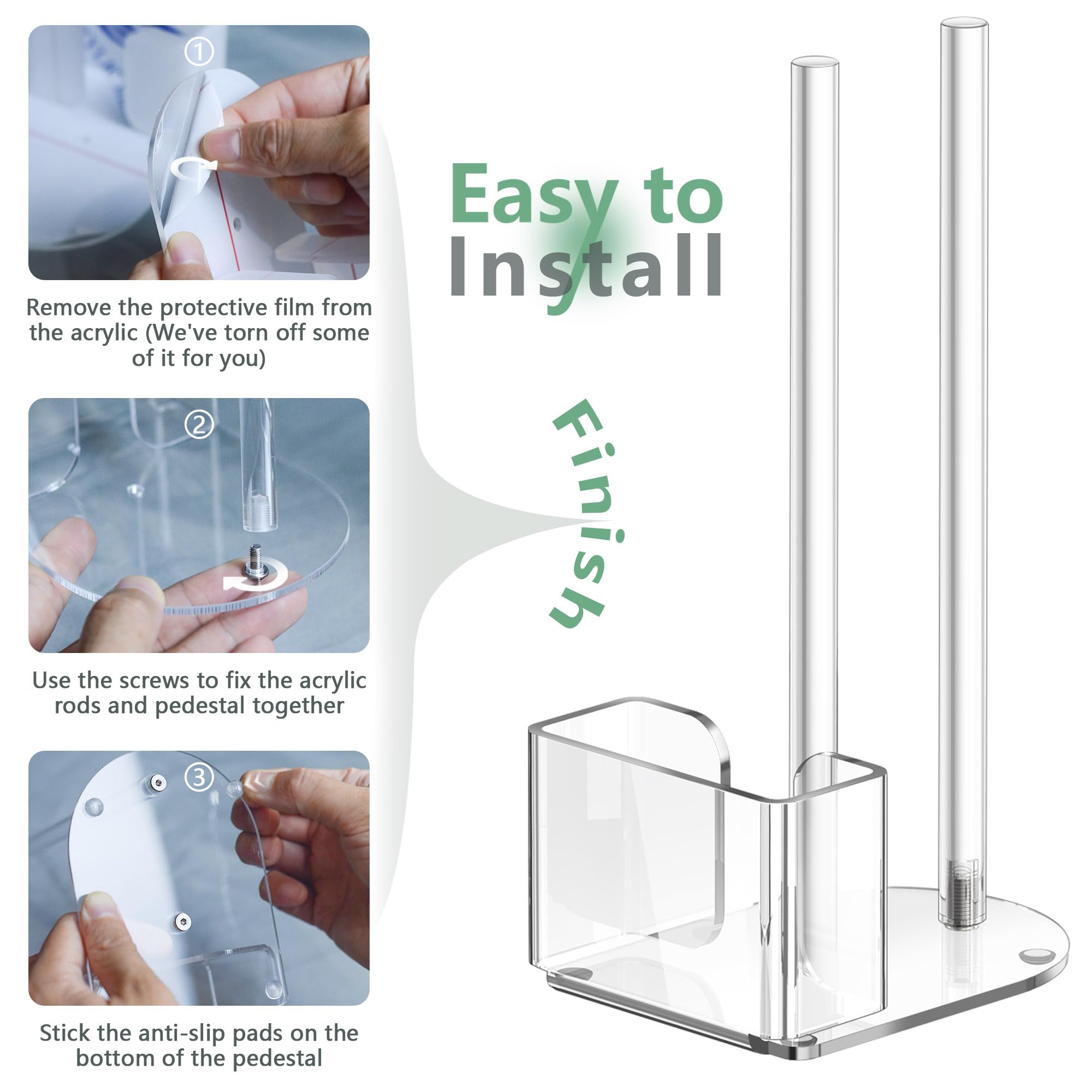 TOWARDFUN versatile kitchen organizer usable in cabinet or on countertop