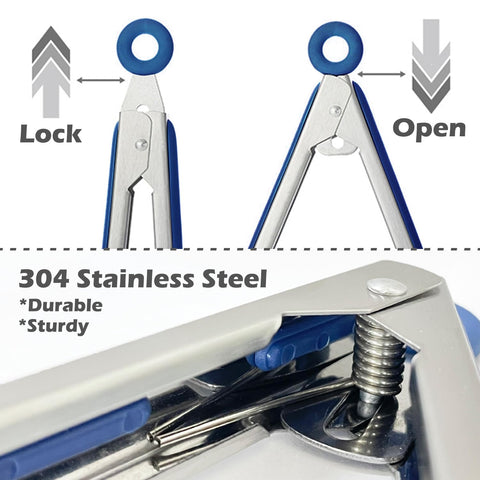Towingo silicone tongs are dishwasher-safe for easy cleanup