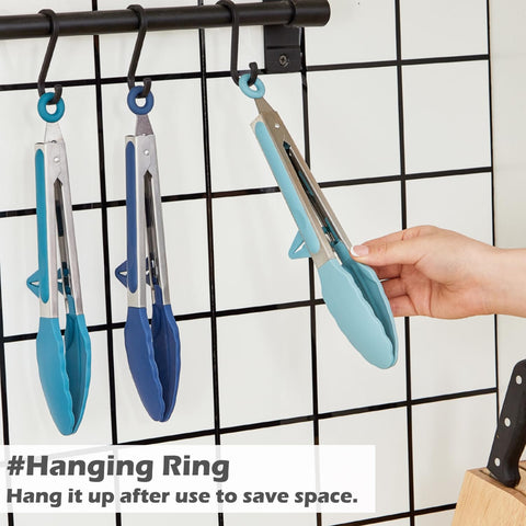Towingo heat-resistant tongs withstand up to 600°F for hot foods
