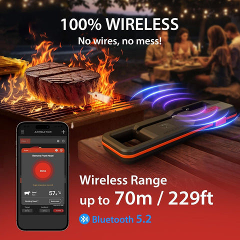 ToyCod A1 instant-read probe gives quick, accurate measurements.