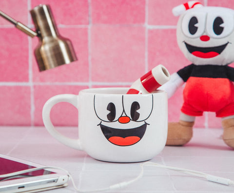Toynk Cuphead mug 20oz capacity supports generous pours of coffee.