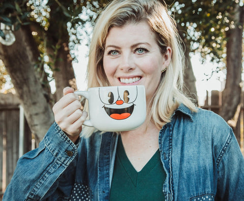 Toynk Cuphead mug top-rack dishwasher-safe for easy cleanup.