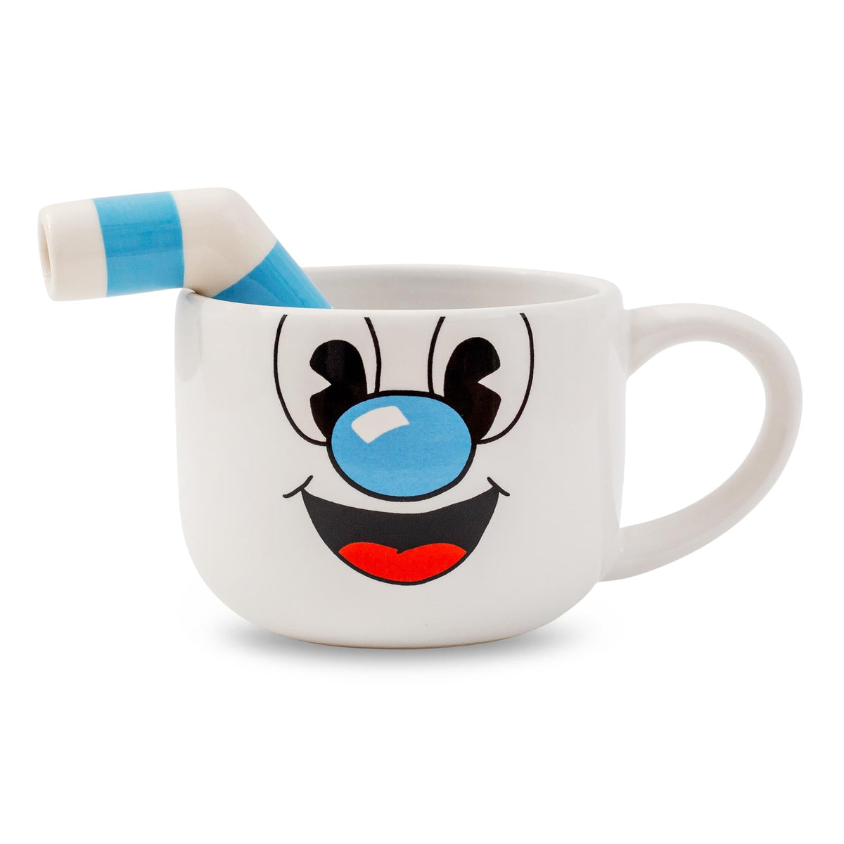 Toynk Cuphead Mugman face straw mug adds playful design for daily coffee rituals