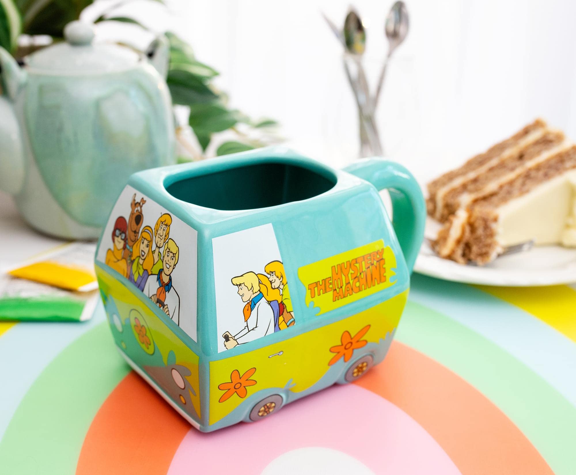 Toynk Scooby Doo van design mug featuring Mystery Machine vibe