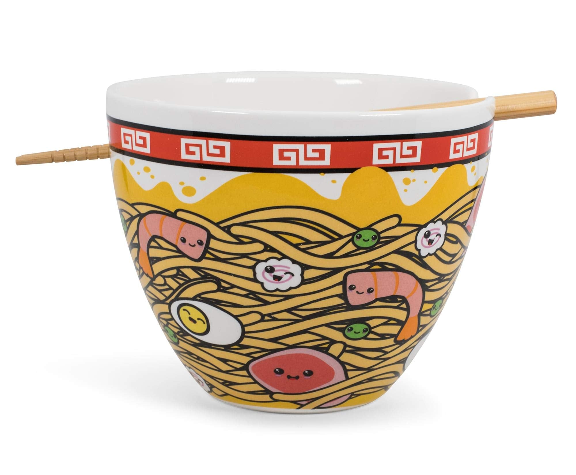 Toynk Sunken Noodles chopsticks set beside the bowl for a complete dining experience.