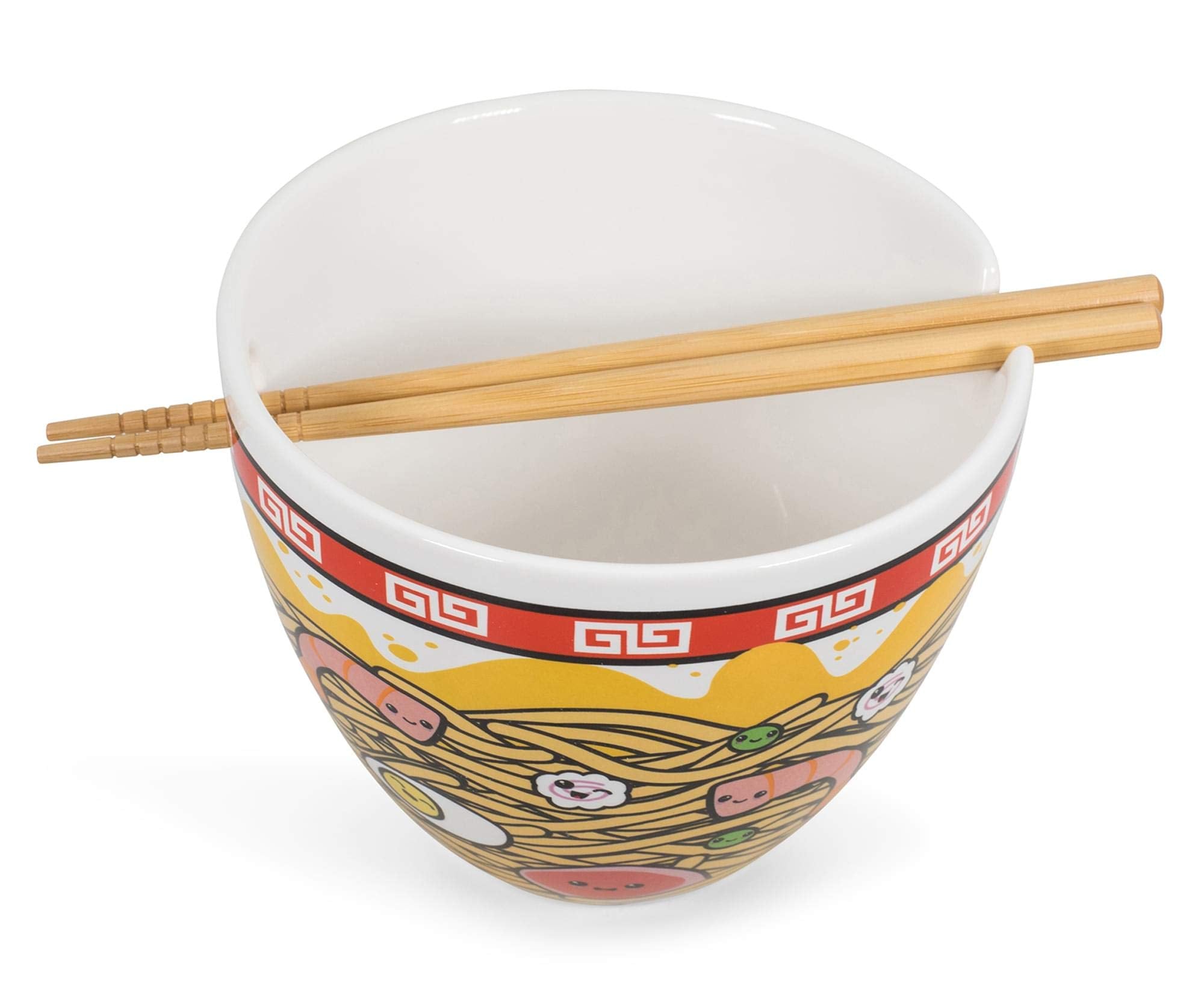 Toynk Sunken Noodles wraparound design showcases animated characters among noodles.