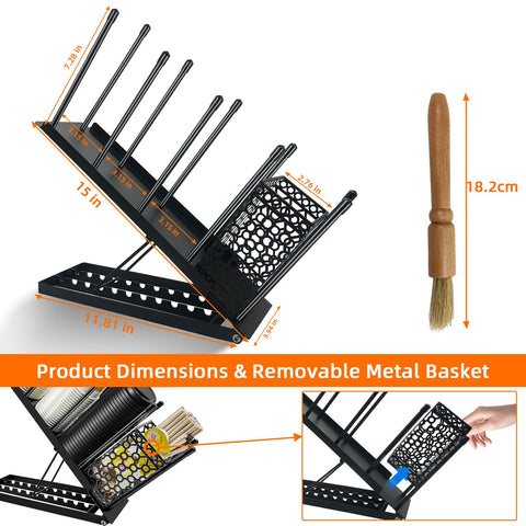 toytoto breakroom organizer ideal for offices and bars needing tidy shelves.