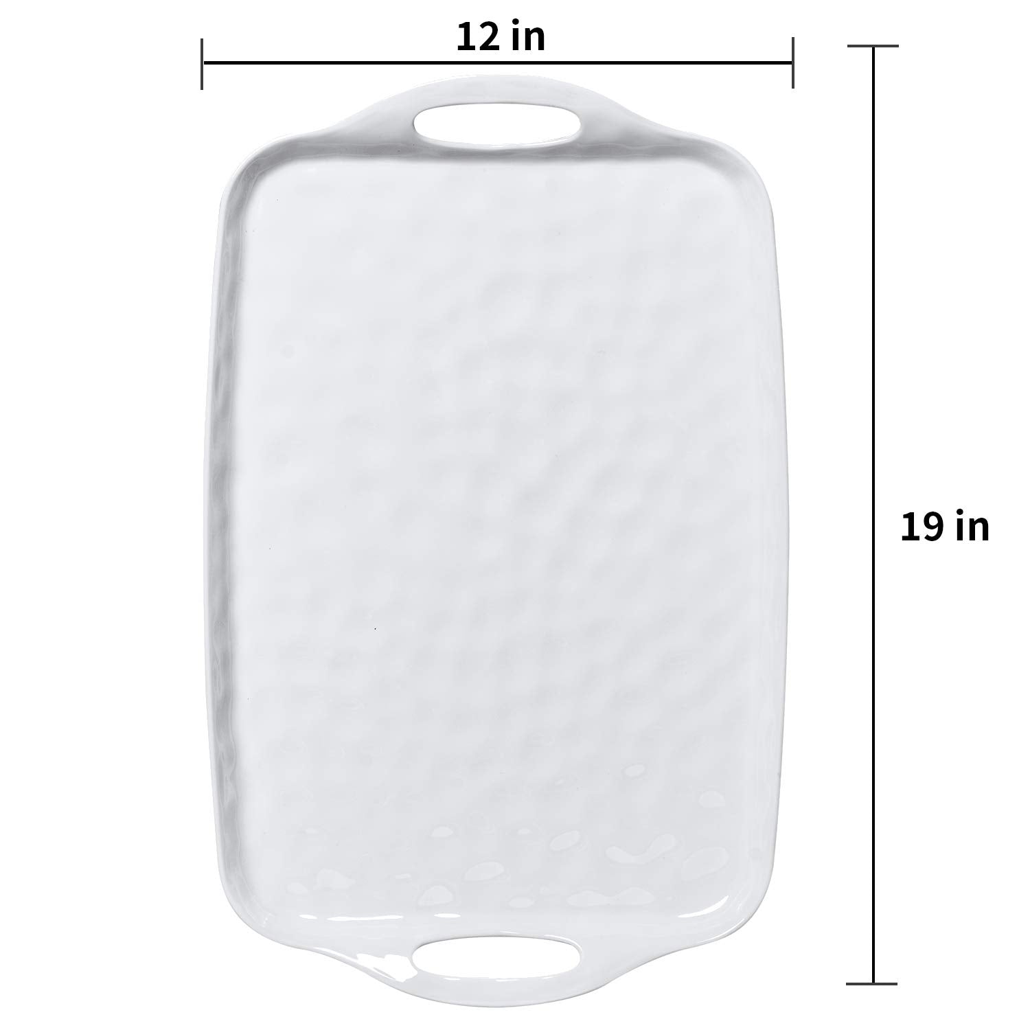 TP melamine trays 19x12 are BPA-free and easy to clean.