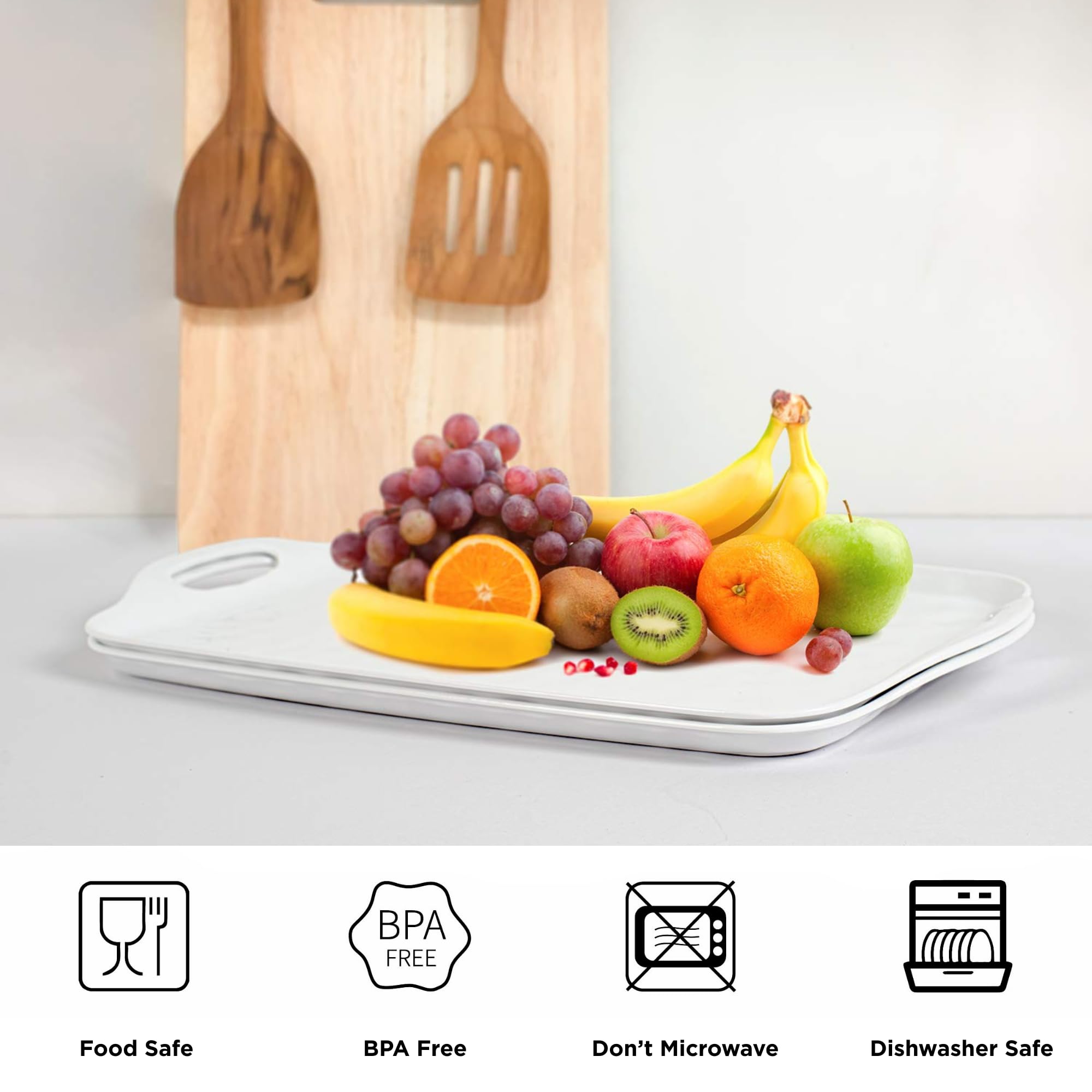 TP large serving trays 19x12 turkey-serving setup, ideal for family feasts.