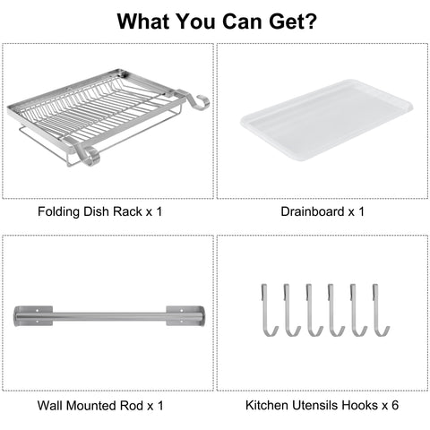 TQVAI rustproof 18/8 stainless steel construction promises long lasting durability.