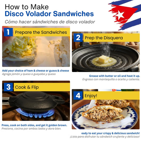 TraditionTools guava-cheese sandwich press perfect for tropical-inspired snacks.