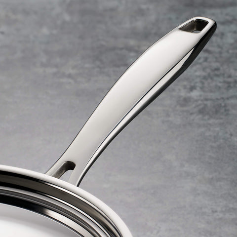 Tramontina Signature induction-ready pan on stove for versatile heat