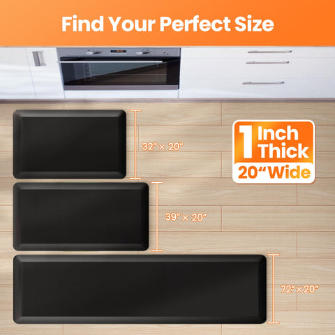 TranquilMoments kitchen mat easy-clean surface for quick maintenance