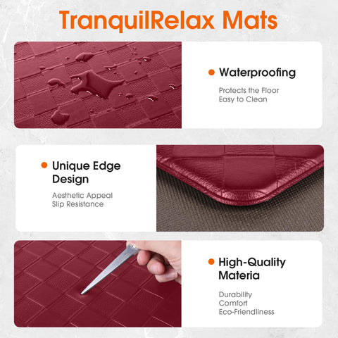 TranquilRelax large-size mats extend coverage to 17.3x30 and 59 inches.