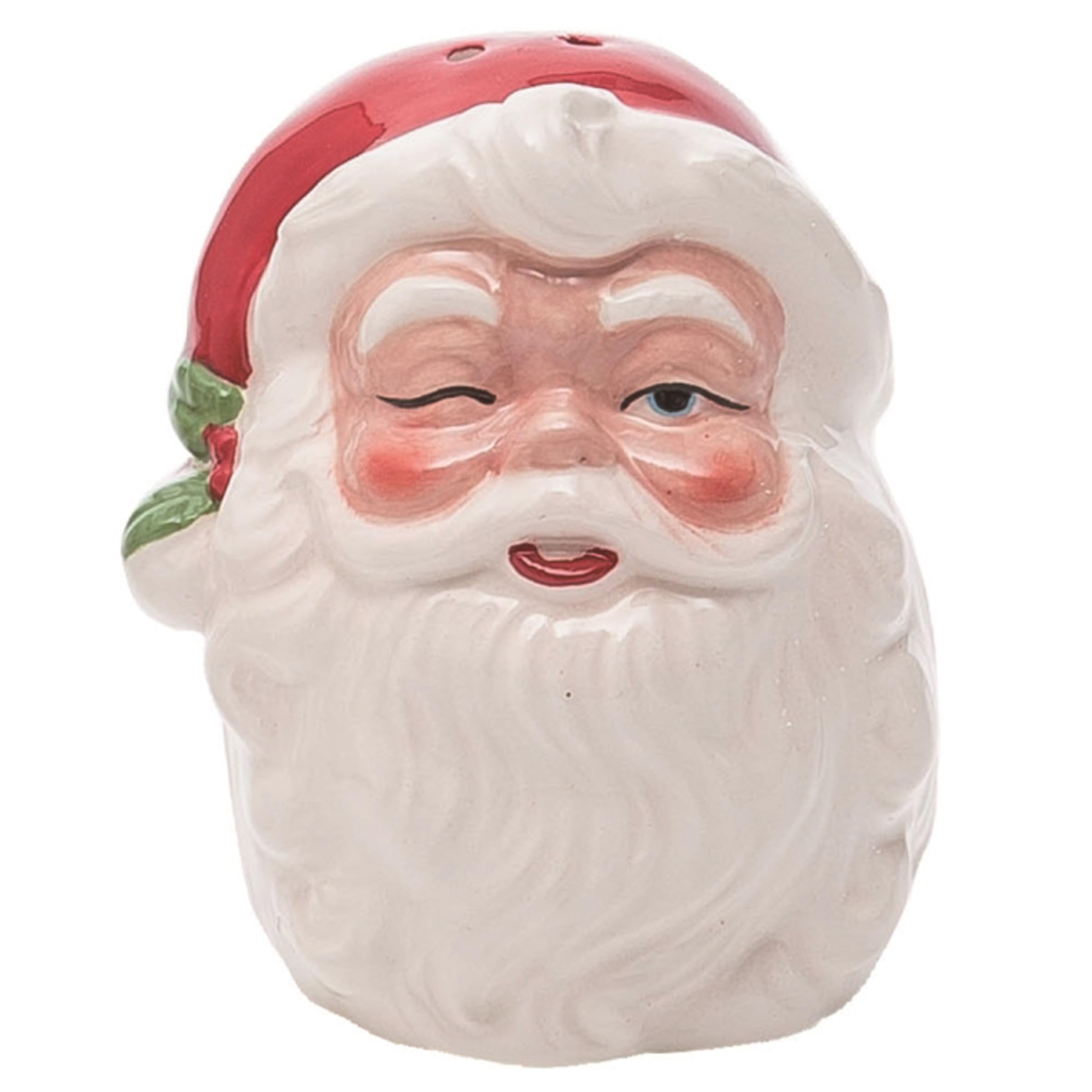 Transpac Nostalgia Santa shakers inspire holiday nostalgia at home.