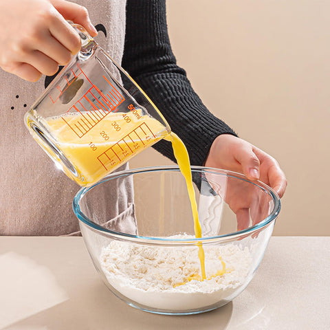 TRBIDRBO 2-cup set ideal for baking, cooking, and precise liquid measuring