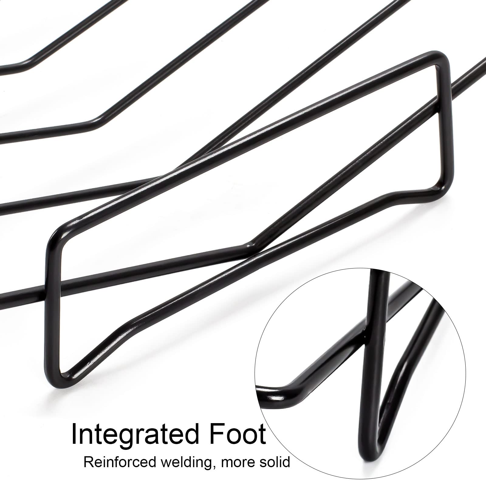 TreeLen rib racks durable non-stick coating, PTFE-free and easy to clean.
