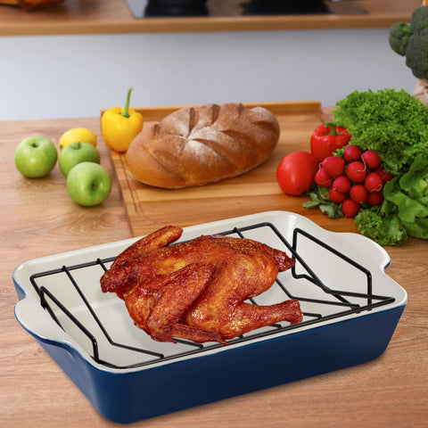 TreeLen rib racks fit large grills like Big Green Eggs and Kamado models.