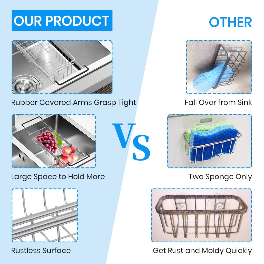 TreeLen Sink Caddy under-sink setup adds space and easy access