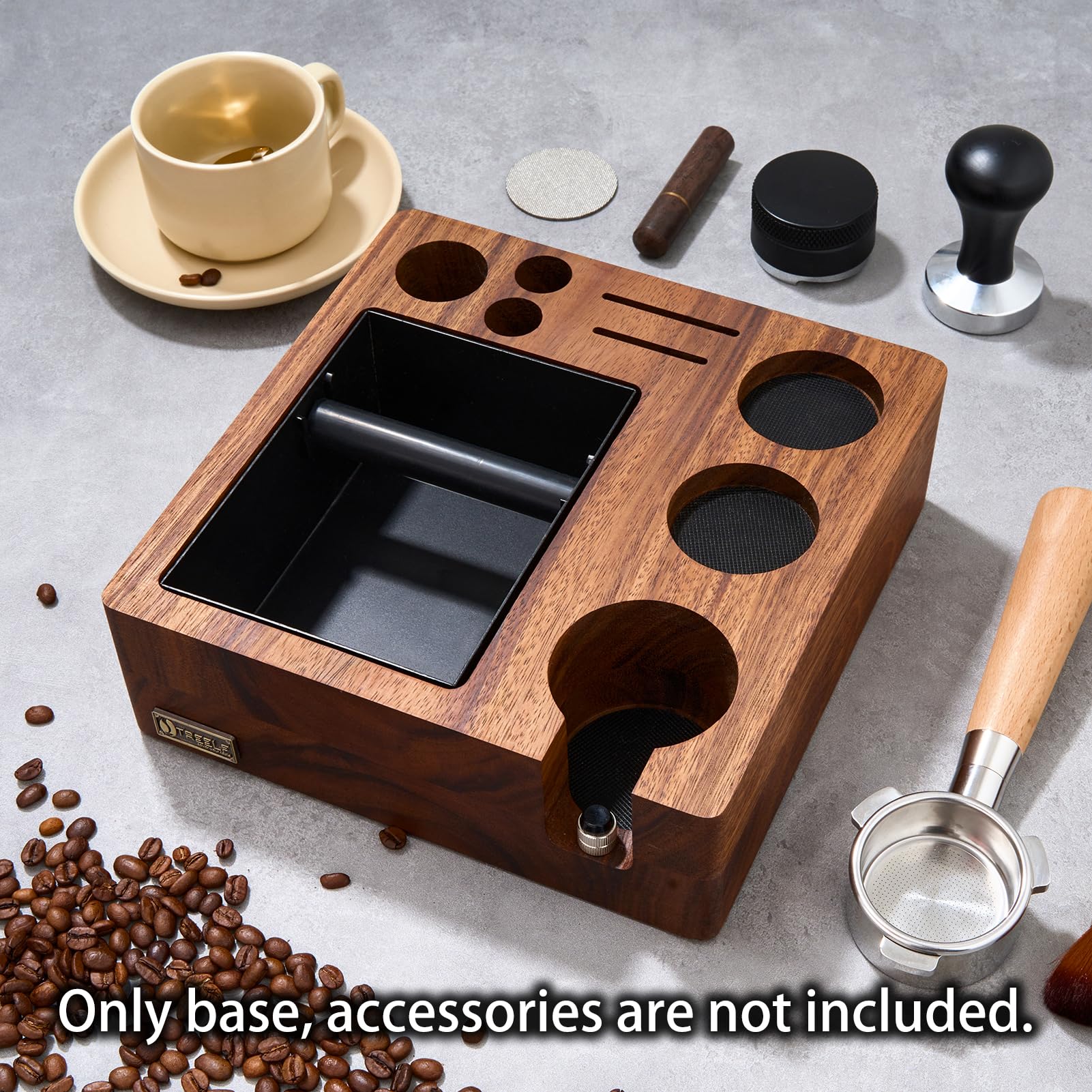 TREELF espresso counter organizer suits small spaces and busy mornings.