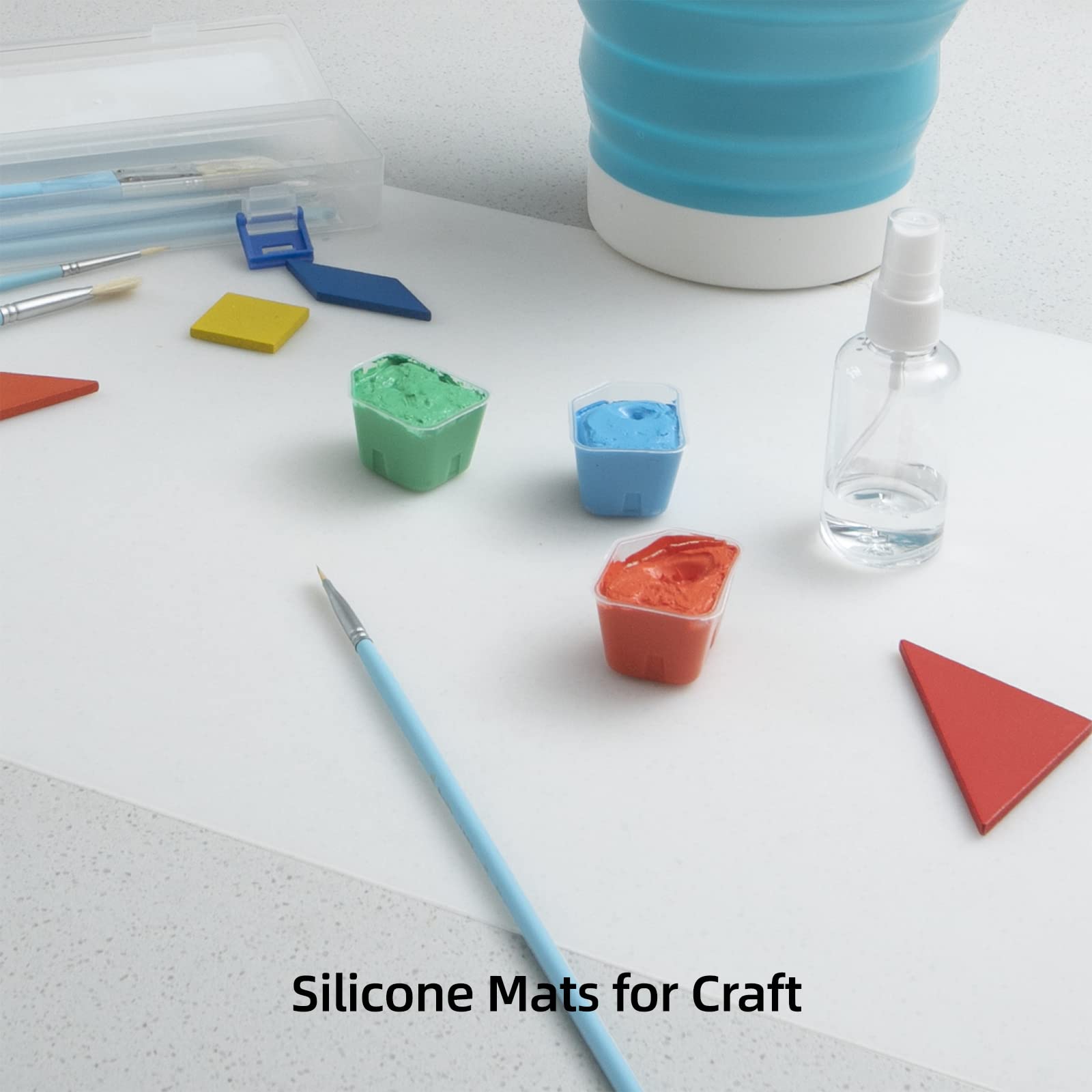 Treerit food grade silicone mat is safe for food prep and cleanup.