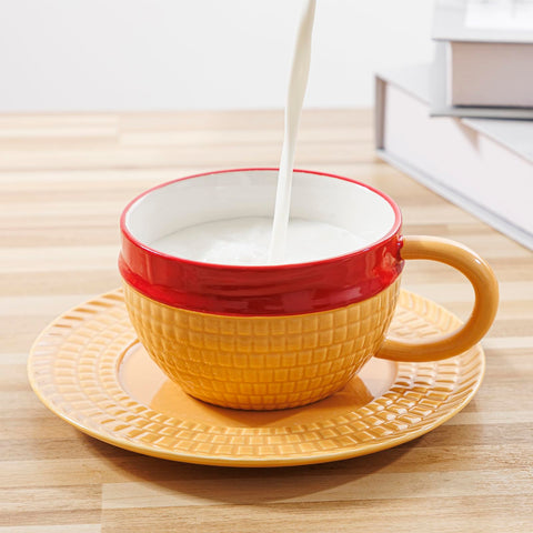 Tregoer anime design mug doubles as a decorative desk accent.