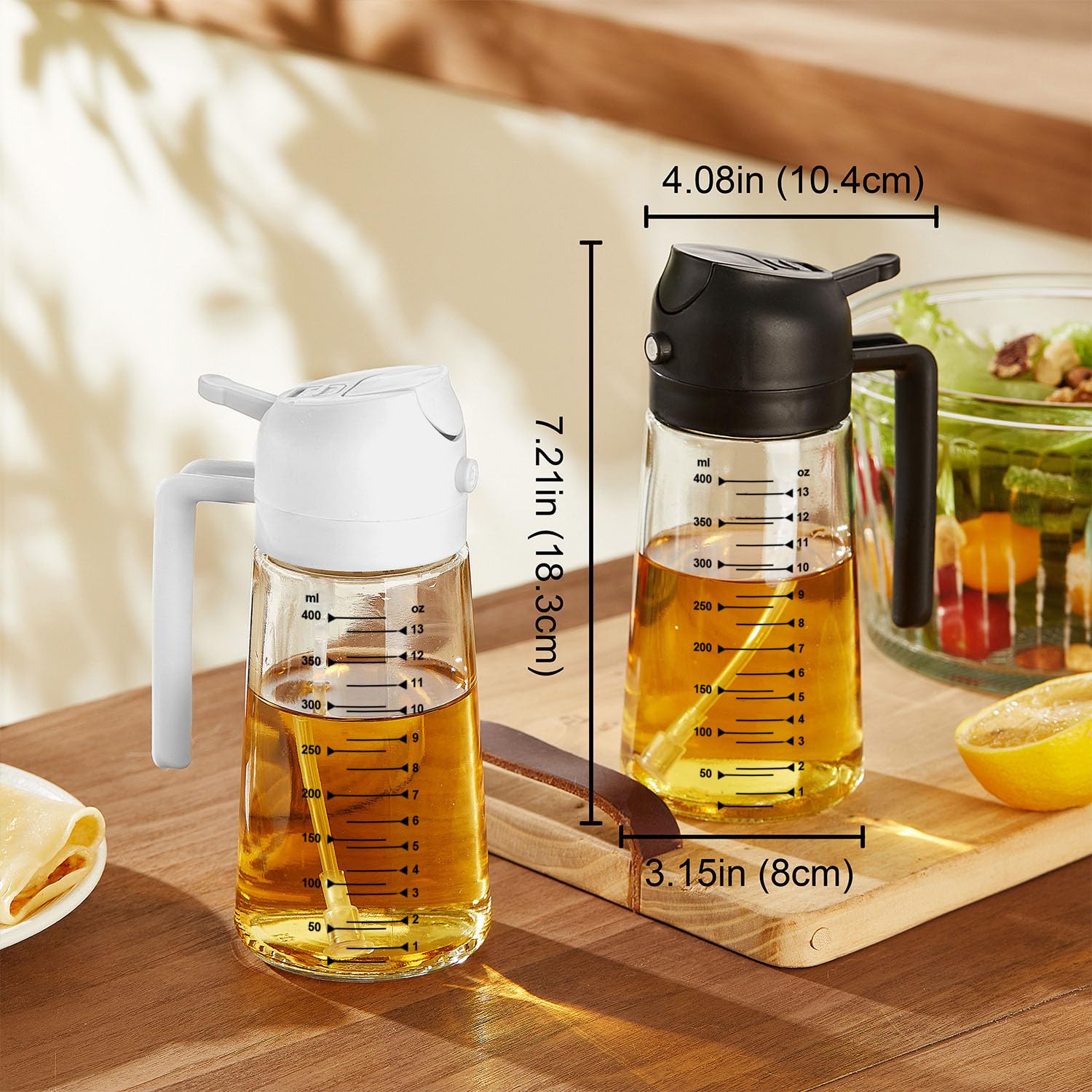 TrendPlain BPA-free glass construction keeps flavors pure.