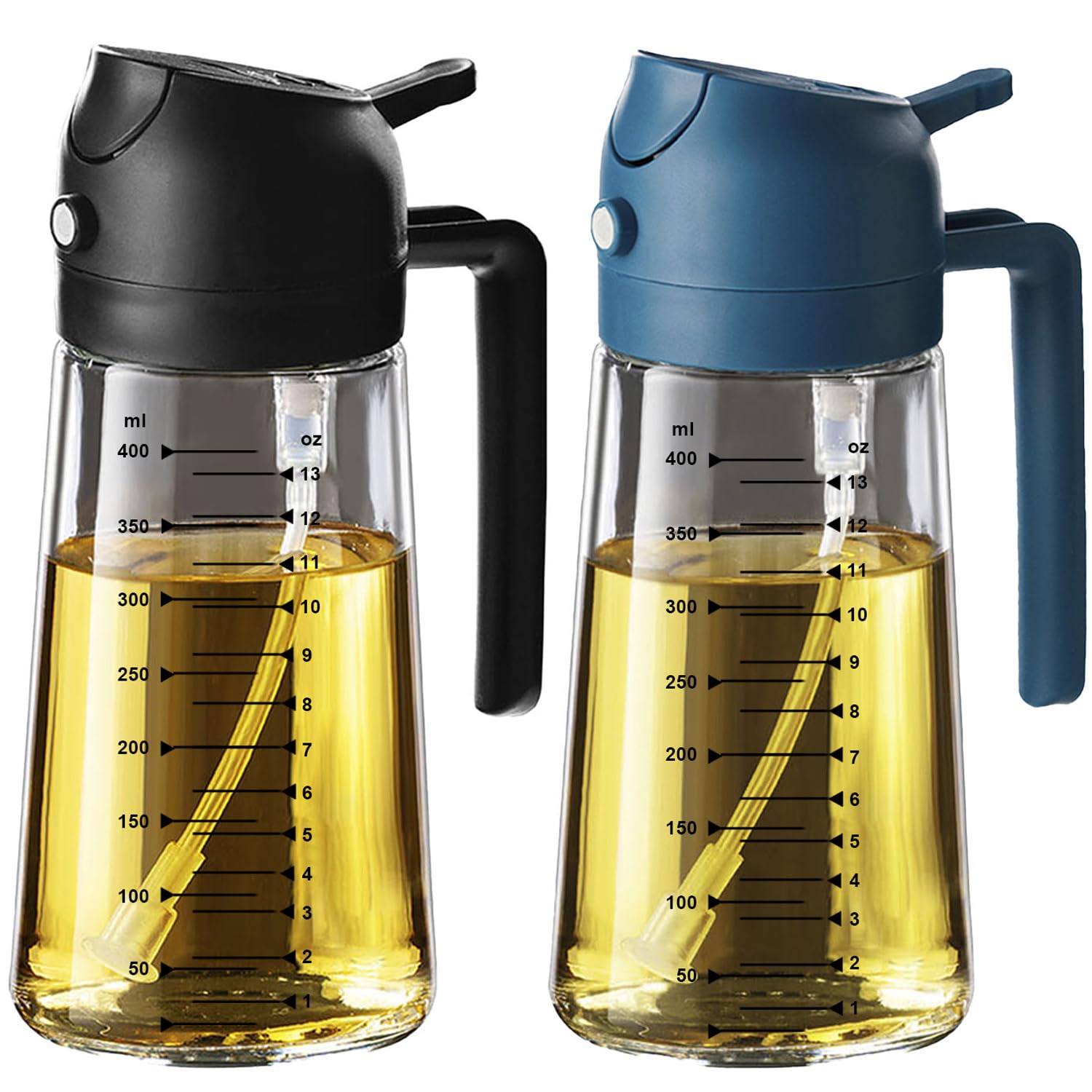TrendPlain olive oil sprayer bottle mist for precise drizzle and even coverage.