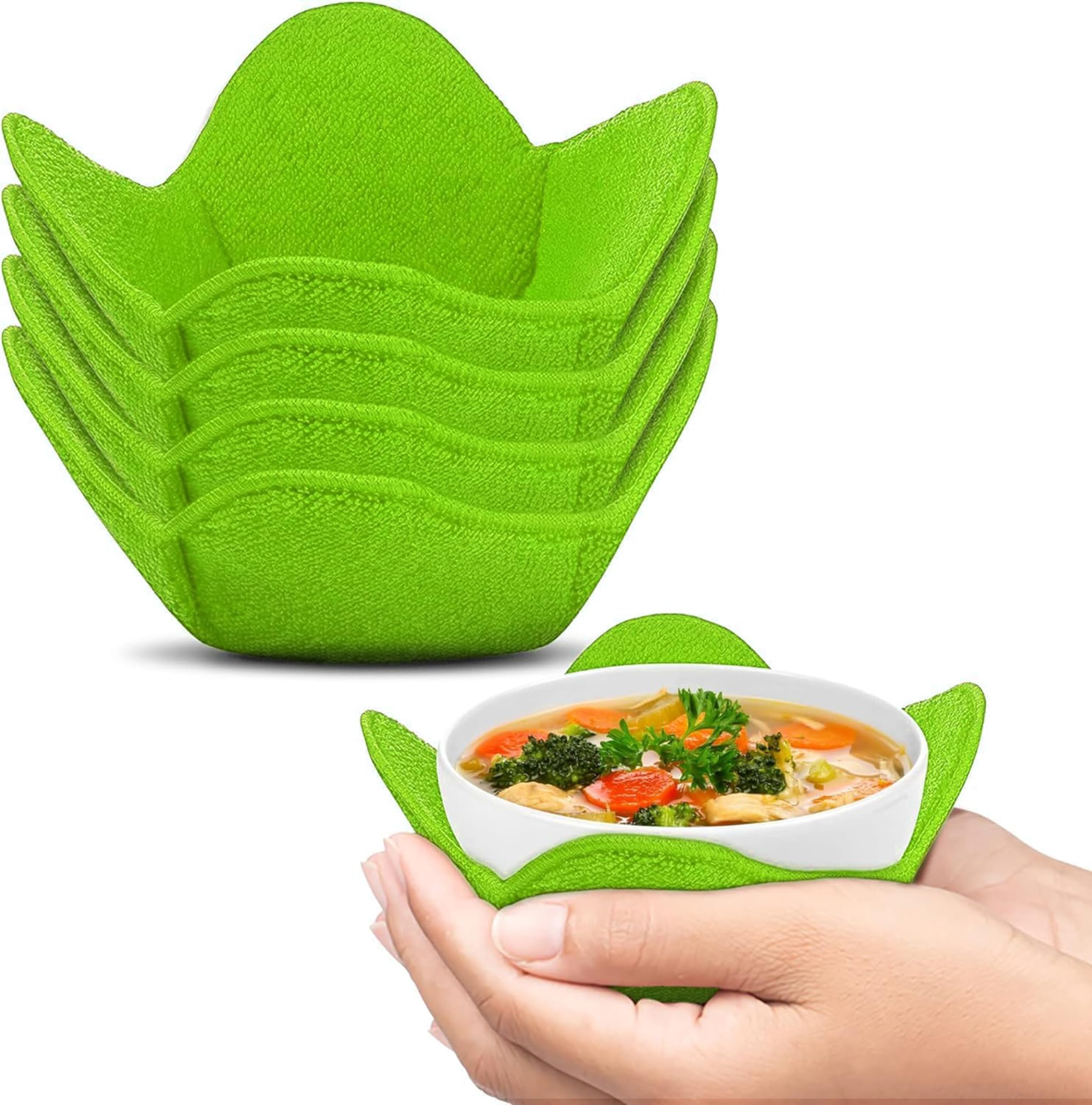 Trendsettings green bowl warmers blend style with practical protection