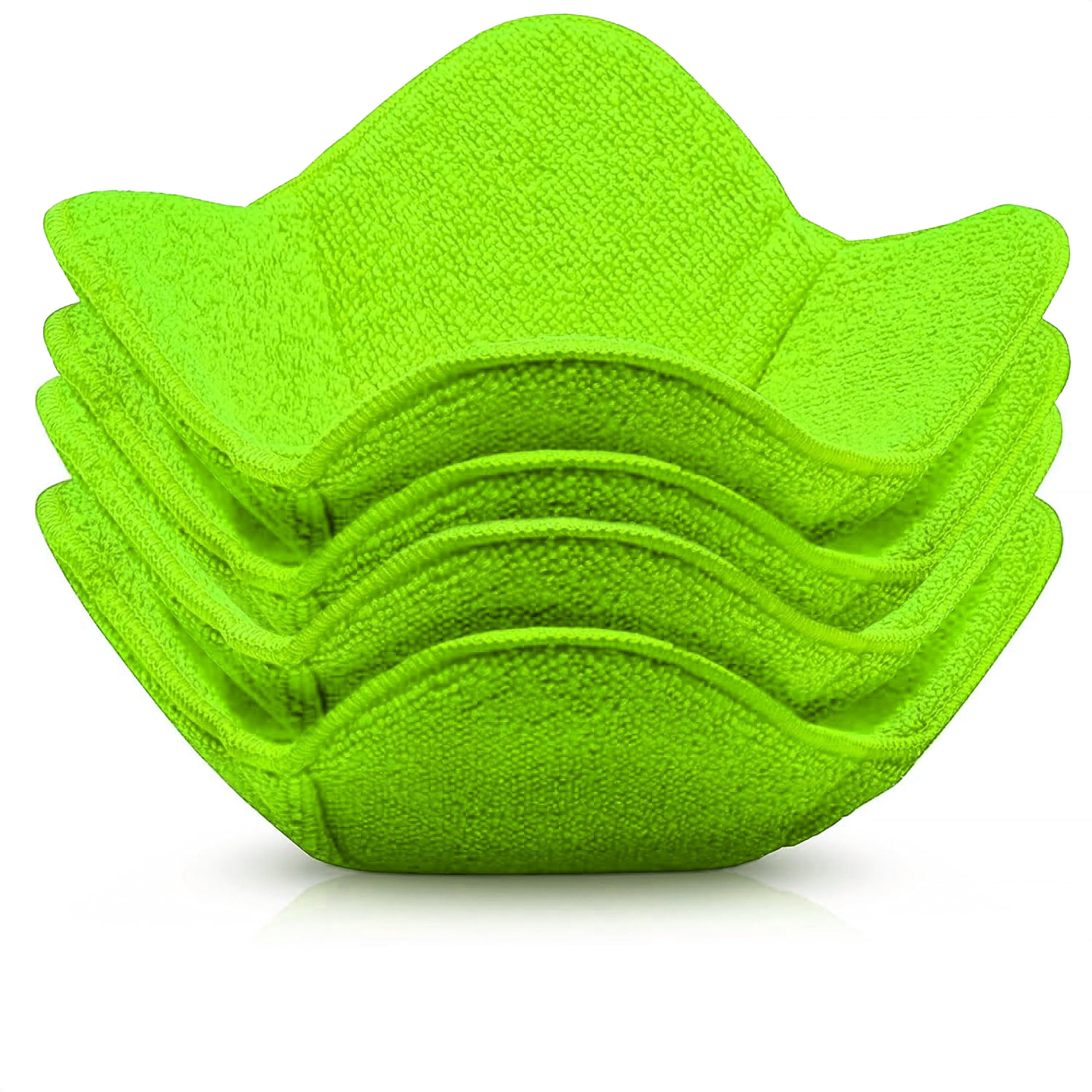Trendsettings microwave bowl cozies in green provide a secure grip for hot bowls