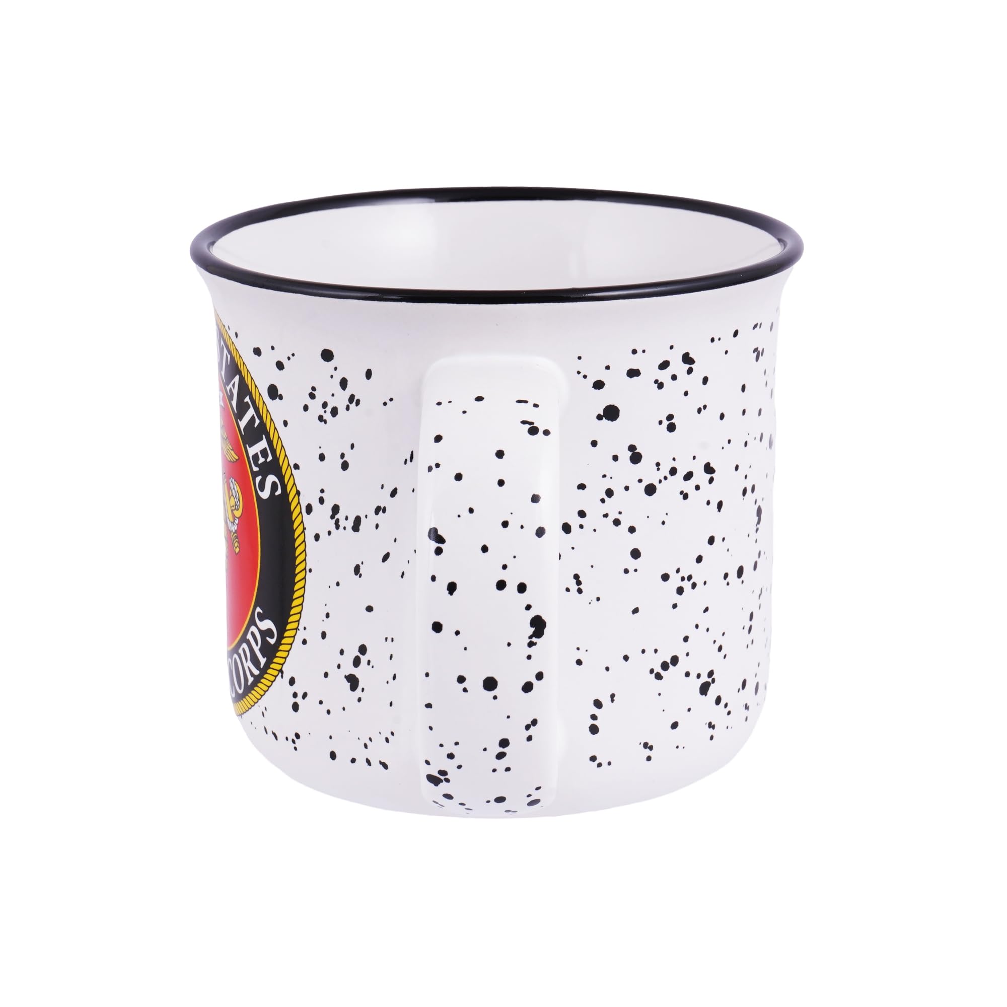 Trendy Zone 21 mug side view highlighting ergonomic handle and smooth glaze.