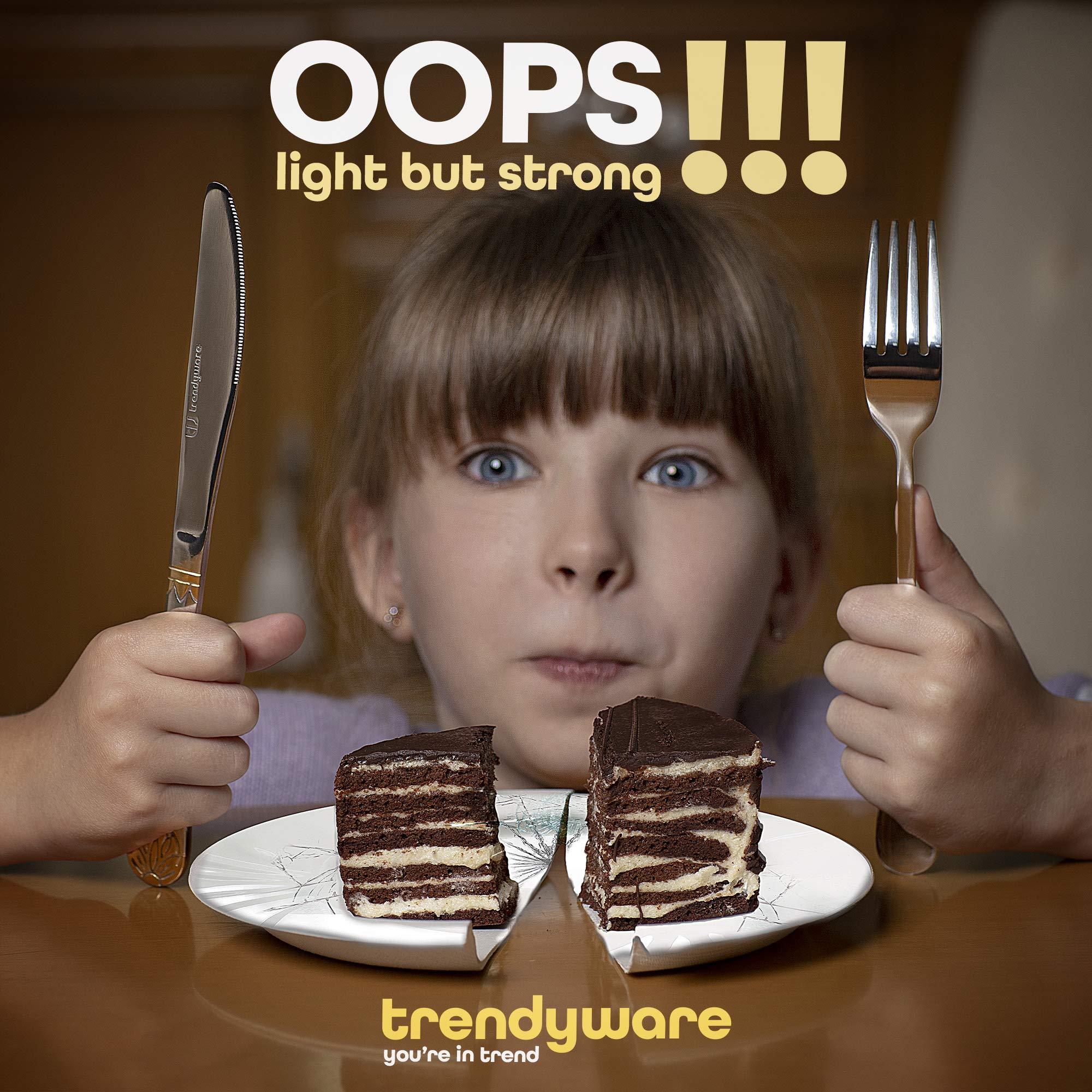 TrendyWare lustrous finish flatware adds sophistication to table