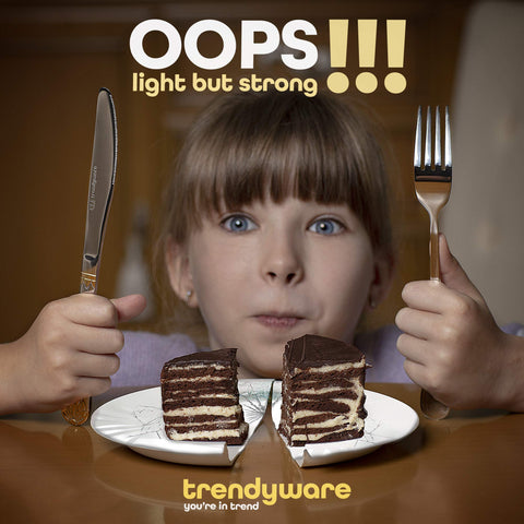 TrendyWare lustrous finish flatware adds sophistication to table