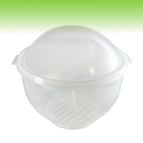 Trenton Gifts Lettuce and Vegetable Storage Keeper drainage reservoir drains excess water for dry storage
