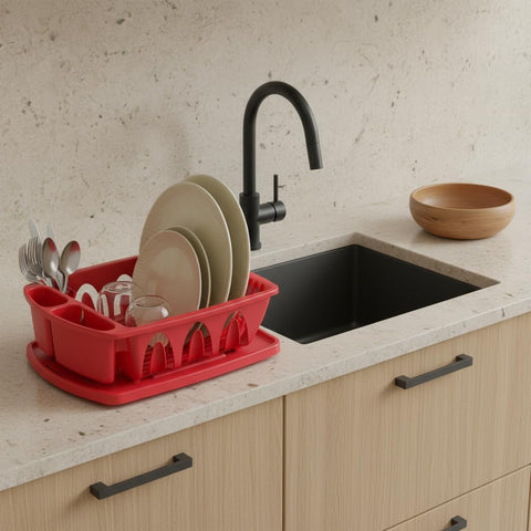 Tribello removable drainboard for easy cleaning after meals