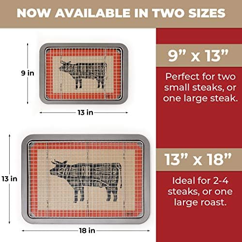 Trinity Provisions resting setup helps achieve juicy steaks and even cooling