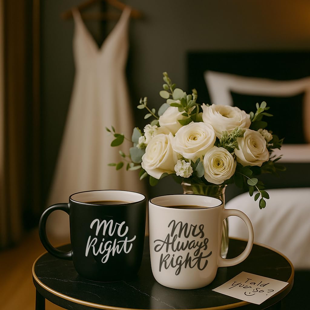 Triple Gifffted ceramic mugs with a glossy finish and gold rim