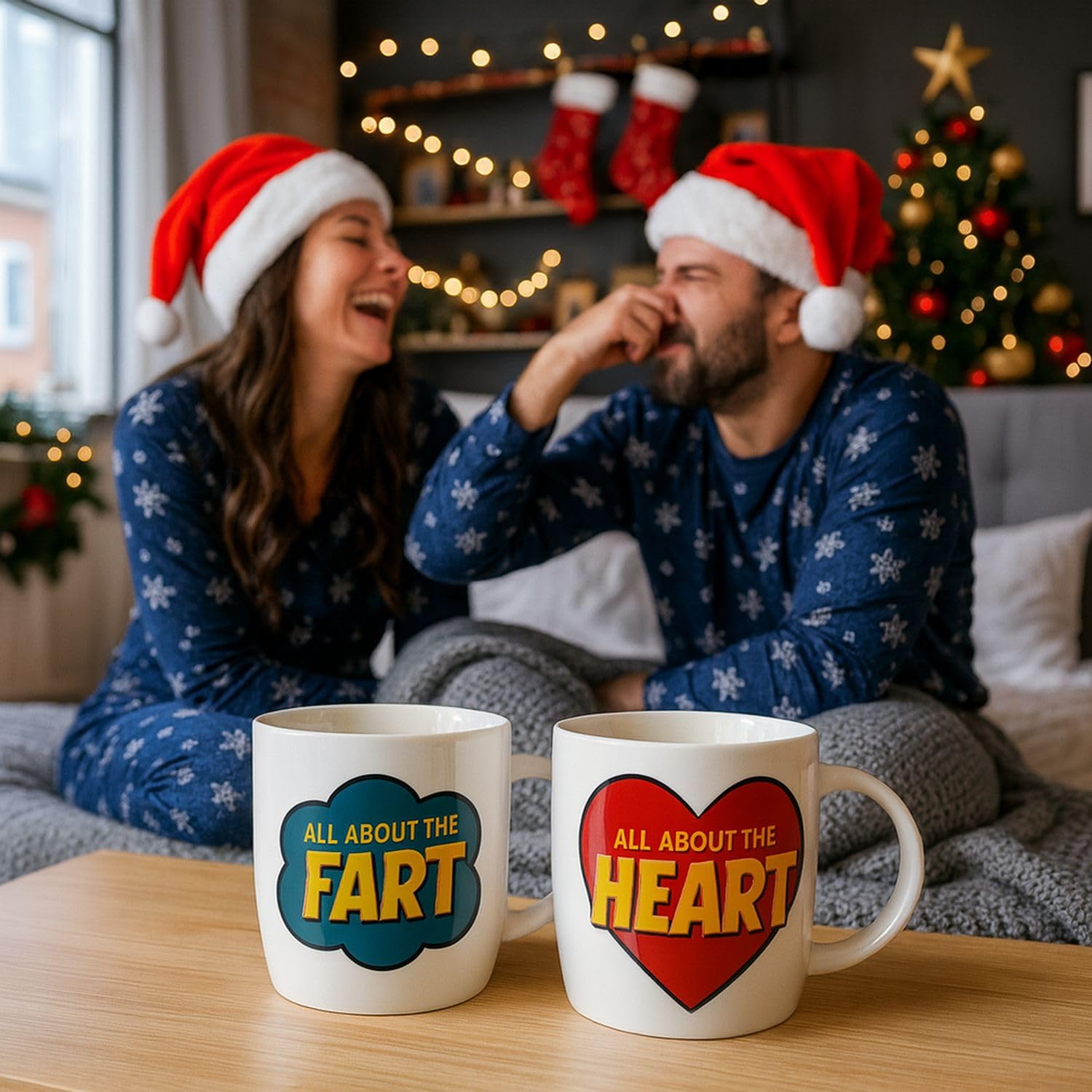 Triple Gifffted foam-wrapped mugs, ready to gift and protect in transit.