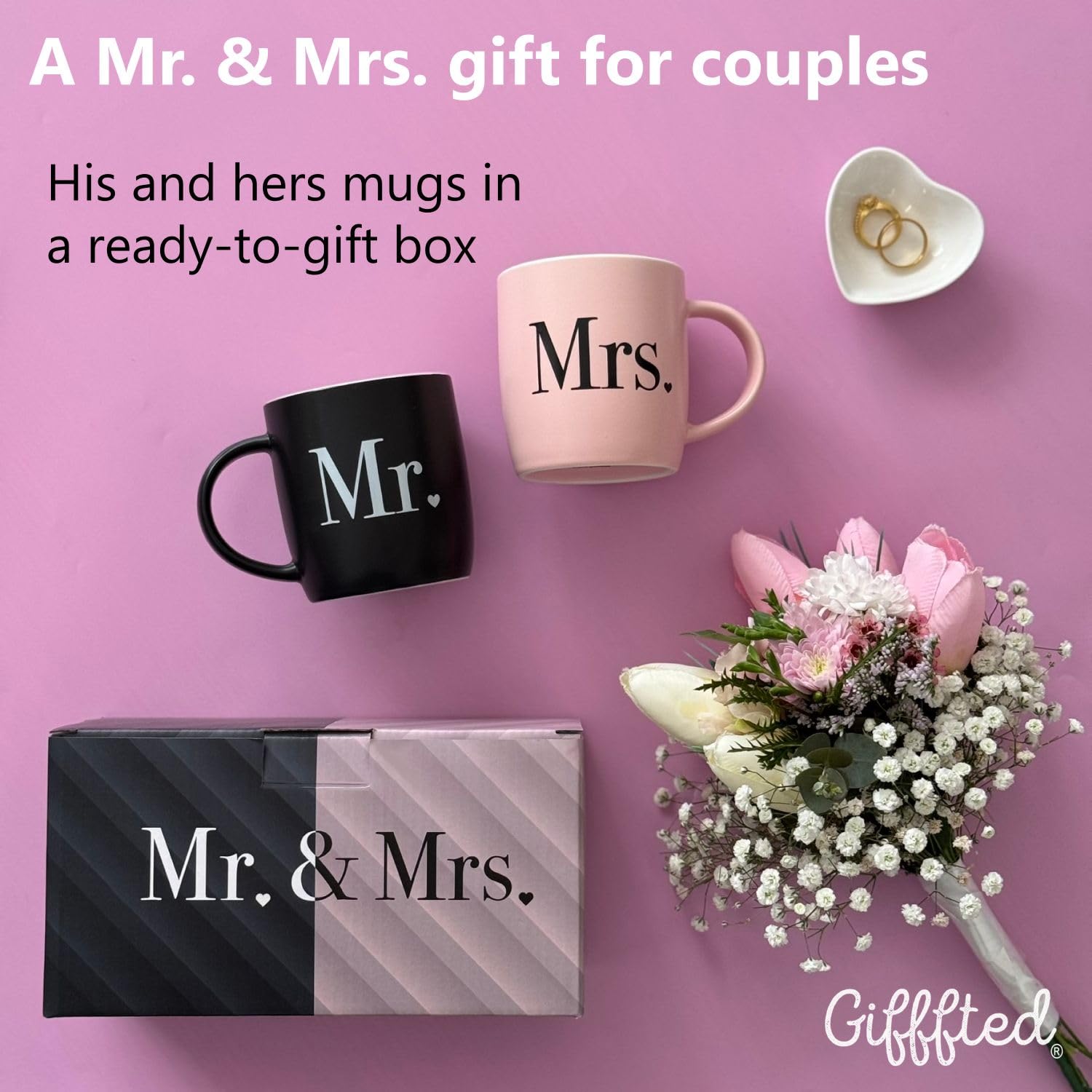 Triple Gifffted gift box presentation ready to gift to couples