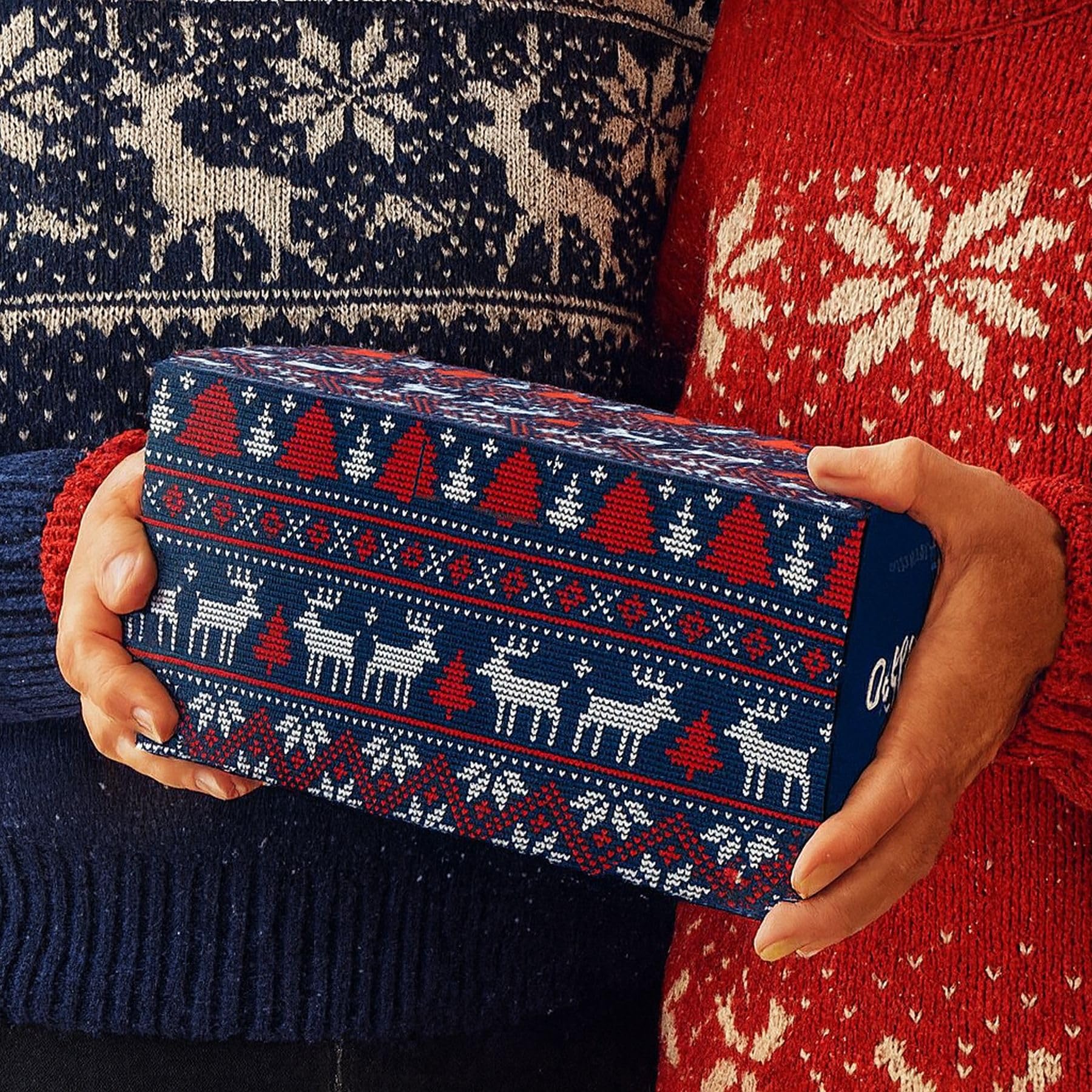 Triple Gifffted mugs in a charming gift box, ready to gift
