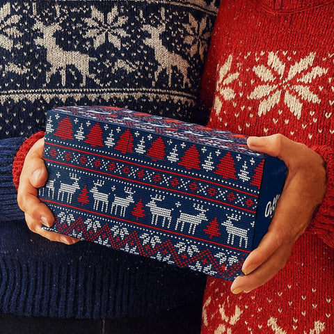 Triple Gifffted mugs in a charming gift box, ready to gift