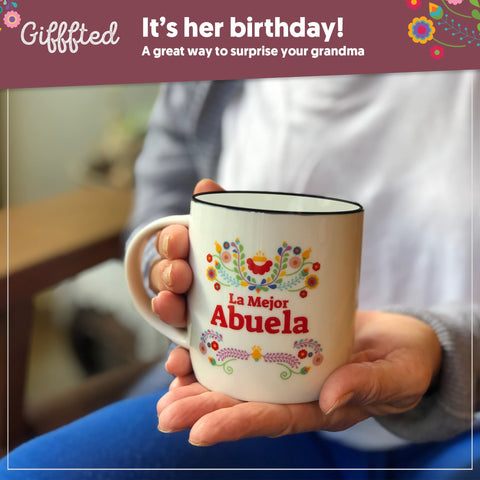 Triple Gifffted mug glossy finish reflects morning light on every sip
