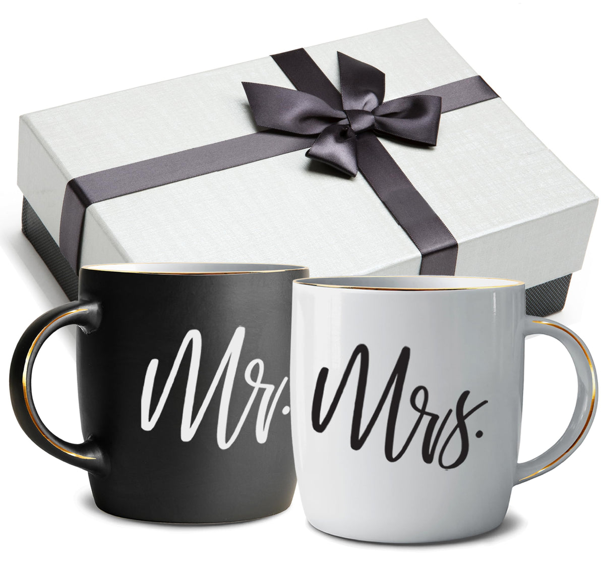 Triple Gifffted Mr coffee mug with 380 ml capacity and gold rim for daily use.