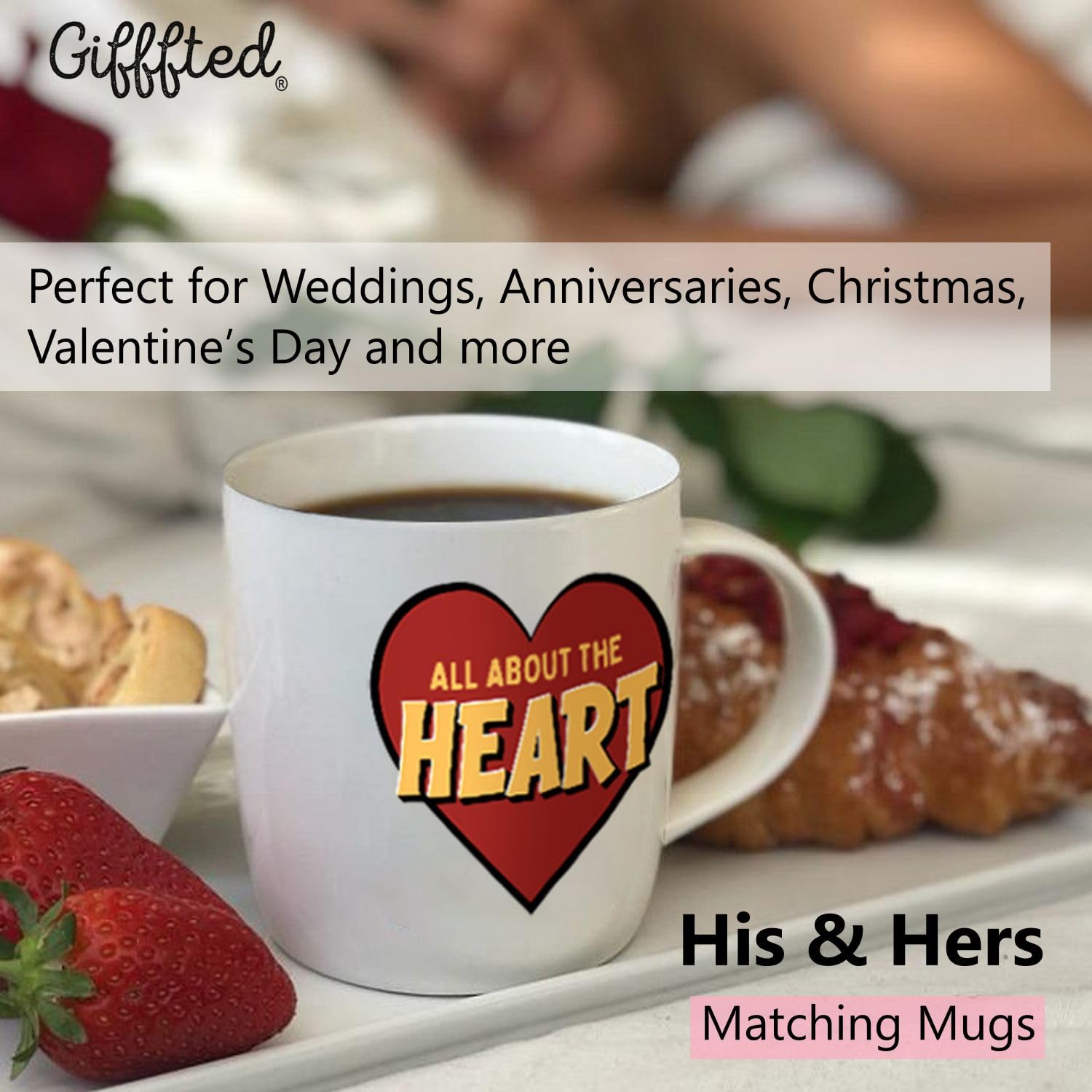 Triple Gifffted wedding gift set, perfect visual for celebrations.