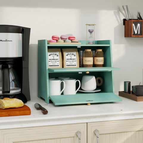 Trironsun on counter adds warm natural bamboo aesthetic.